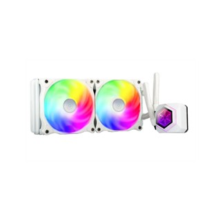 SILVERSTONE CPU LIQUID COOLER (ระบบระบายความร้อนด้วยน้ำ) PF240 A-RGB (WHITE)