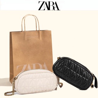 Zara กระเป๋าสะพายไหล่ ขนาดเล็ก อเนกประสงค์ แฟชั่นฤดูร้อน สําหรับผู้หญิง 2022