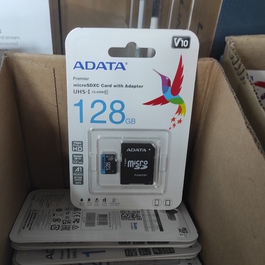 Adata Micro SD Card 128 GB เมมโมรี่การ์ด รับประกัน 3 ปี