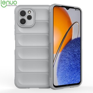 Lenuo เคสโทรศัพท์ ซิลิโคนนุ่ม กันกระแทก กันลื่น สําหรับ Huawei Nova Y61 Y90 Y70 Plus