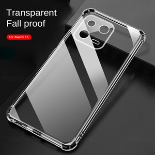 Clear Soft Tpu Shockproof Cover For Xiaomi 13 Pro 5G Case Slim Transparent Back Cover Xiomi Xiaomy Mi13 Mi 13 Pro 5G shells