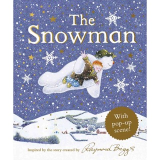 [หนังสือ POP UP] The Snowman Pop-Up (Hardback) By (author) Raymond Briggs #หมอประเสริฐ #RARE #Collectible Pocket Size