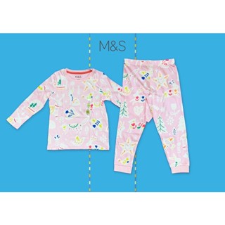 ✅ [3-4Y] M&amp;S Bunny Pyjamas Set ชุดนอนเด็ก กระต่าย