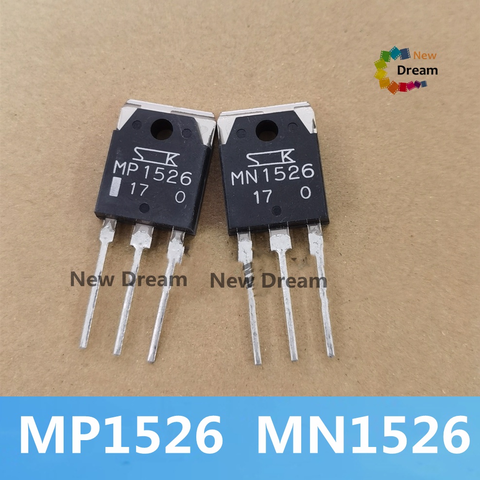 2pcs ใหม่ 1 คู่ + 1 PC MN1526 MP1526 SPTECH Silicon PNP Power ทรานซิสเตอร์สําหรับเชื่อม pxc11 +