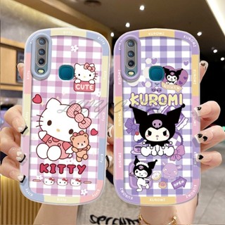 Lwy เคสโทรศัพท์มือถือนิ่ม ลายการ์ตูนคิตตี้ คุโรมิ สําหรับ Oppo A12 A12e A3s A5 Ax5 A7 A5s A31 2020 A9 2020 A5 2020 A53 A53s A33 A15 A15s A35 A92 A52 A55 A57 A58 A92s A95 Reno 4Z F11 A9 F9