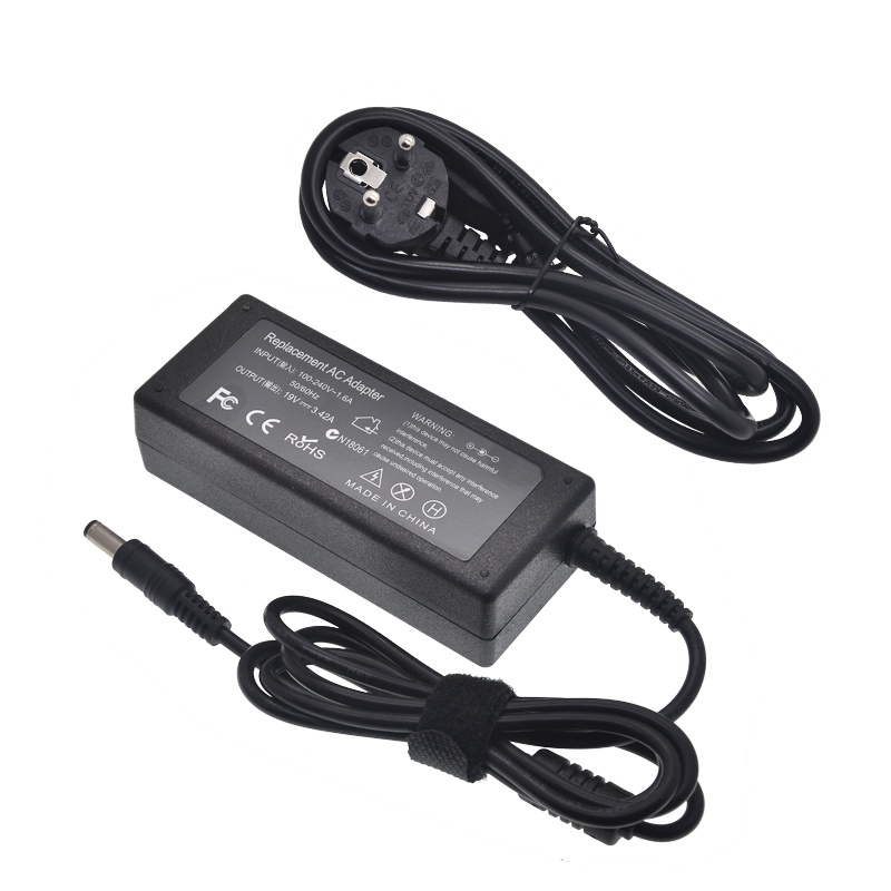 19v 3.42a 65w Ac Laptop Power Adapter Charger For Asus A3 A600 F3 X55 A8 F6 F83cr X50 X550v V85