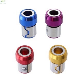 【ECHO】6.35mm Screwdriver Bit Magnetic Ring Screws Drill Bit Strong Magnetizer Magnet【Echo-baby】