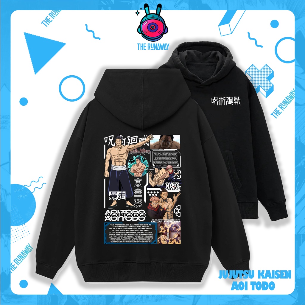 เสื้อฮู้ด Jujutsu Kaisen: Aoi Todo Men / Women โดย The Runaway