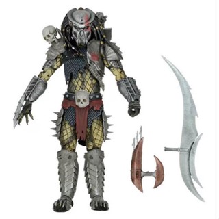 โมเดลฟิกเกอร์ Neca Scar Face Sha Star Predator Scar Iron Blood Double-Headed Eagle Deluxe Edition ขนาด 23.3 ซม. ขยับได้