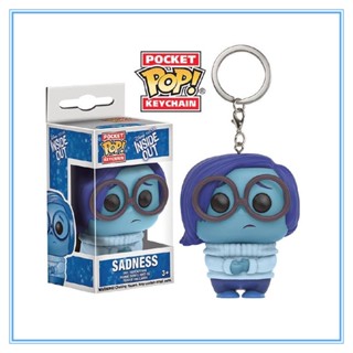 Funko พวงกุญแจฟิกเกอร์ Disney Pixar: Inside Out - Sadness ของเล่นสําหรับเด็ก