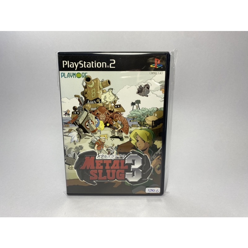 แผ่นแท้ PS2 (japan)  Metal Slug 3