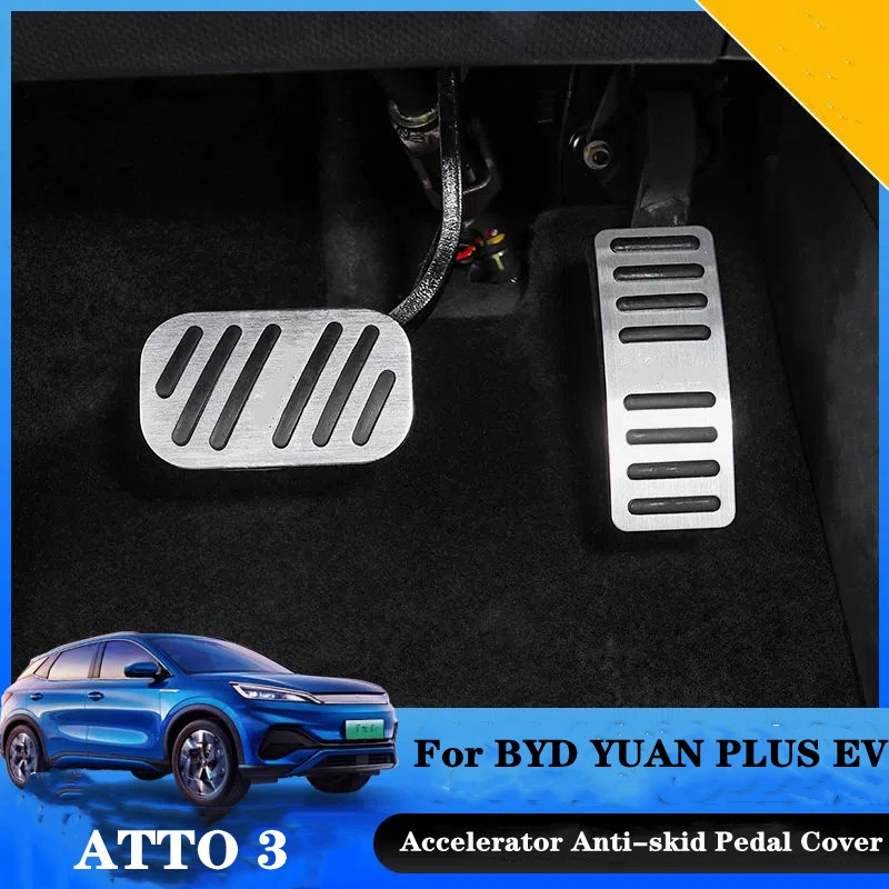 [Szluzhen2] ฝาครอบแป้นเหยียบเบรก สําหรับ Byd Atto 3 Yuan Plus 2022 2023