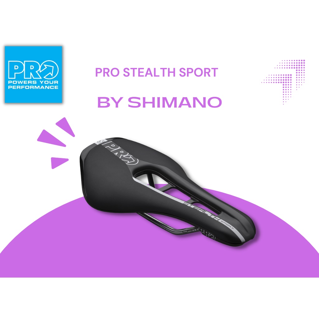 เบาะ PRO Stealth Sport by shimano