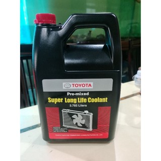 น้ำยาหม้อน้ำ น้ำยาหล่อเย็น แท้ TOYOTA 1 Gallon = 3.785 L. โตโยต้า ขนาด 1แกลลอน =3.785 ลิตร