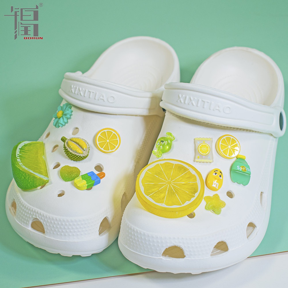 Clog Lemon Sprite ชุดตกแต่งรองเท้าปุ่ม.charm