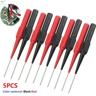 【ECHO】5 X Multimeter Testing Lead Extension Probes Sharp Needle Micro Pin Black/Red UK【Echo-baby】