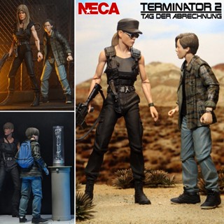 งานแท้ Neca Terminator Judgment Day เทอร์มิเนเตอร์ ฅนเหล็ก 2029 Sarah &amp; John Connor ซาราห์ และ จอห์น คอนเนอร์ 2 Pack