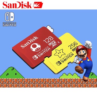 ใหม่ล่าสุด SanDisk 256GB การ์ด Micro SD U3 128GB แฟลชการ์ด