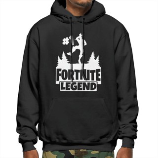 Jxlq เสื้อยืด มีฮู้ด ทรงหลวม ลาย Fortnite Legend Hipster Fit สไตล์เกาหลี ของขวัญวันเกิด สําหรับผู้ชาย