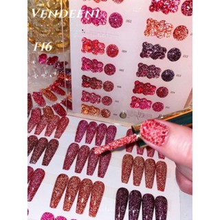 พร้อมส่ง สีเจลทาเล็บ Vendeeni รุ่น 15 สี (รหัส F16)