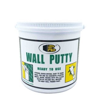 เคมีโป้ว สีโป้ว บอสนี่ BOSNY Wall Putty B219 สีขาว ขนาด 1.5kg