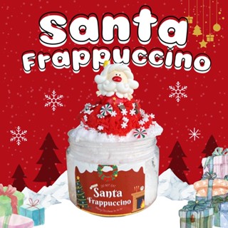 สไลม์คริสต์มาส Santa Frappuccino Slime DIY | sunfuwa