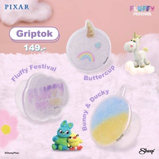 SHEEP Fluffy Festival Collection Griptok มือจับสำหรับ iPhone