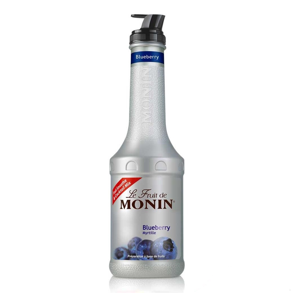 (แบ่งขาย) โมนิน เพียวเร่ Blueberry (Monin Puree Blueberry) 150 ml.