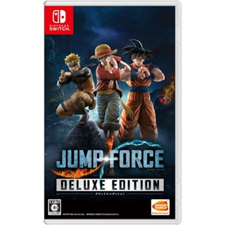 JUMP FORCE Deluxe Edition Nintendo Switch วิดีโอเกมจากญี่ปุ่น หลายภาษา ใหม่