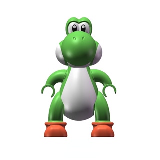 โมเดลฟิกเกอร์ตัวต่อ Mario Yoshi Bros ของเล่นสําหรับเด็ก