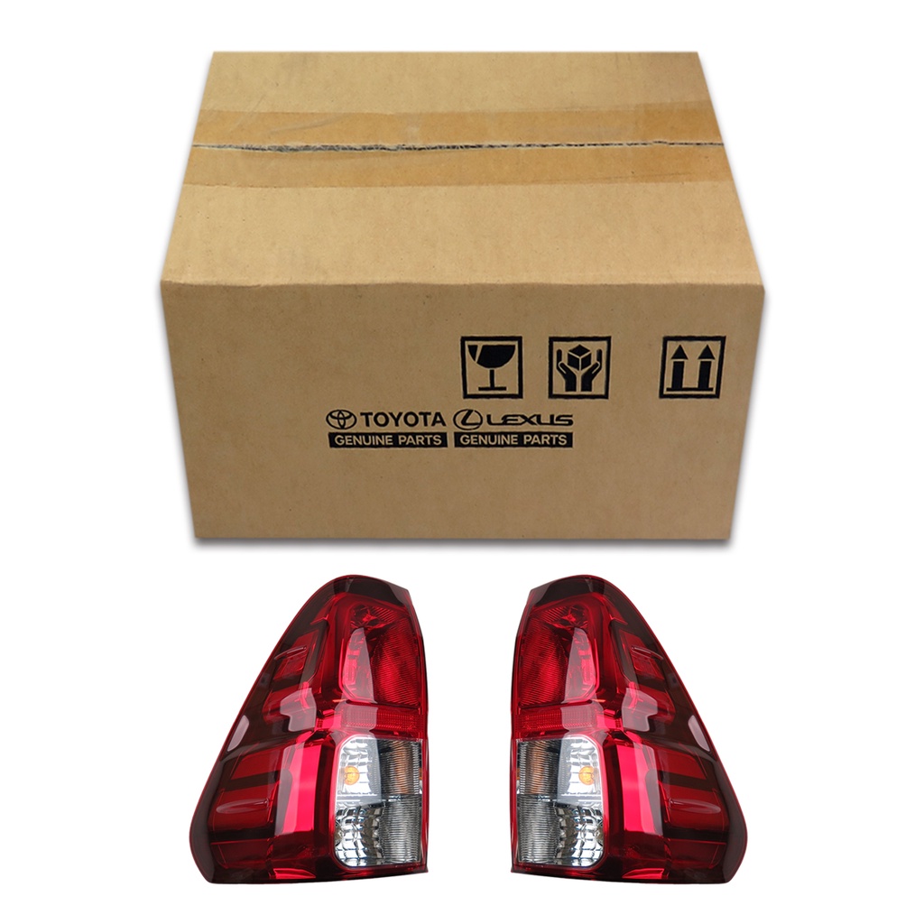 ไฟท้าย REVO'15 แท้ห้าง💯 ข้างขวา/ข้างซ้าย มีหลอด(81550-0K261/81560-0K261)สีขาว 2 ช่อง[48300230]/[6687