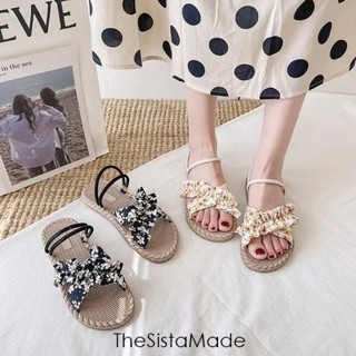 Miss X รัดส้นพื้นยาง สายไขว้ กันลื่นในตัว