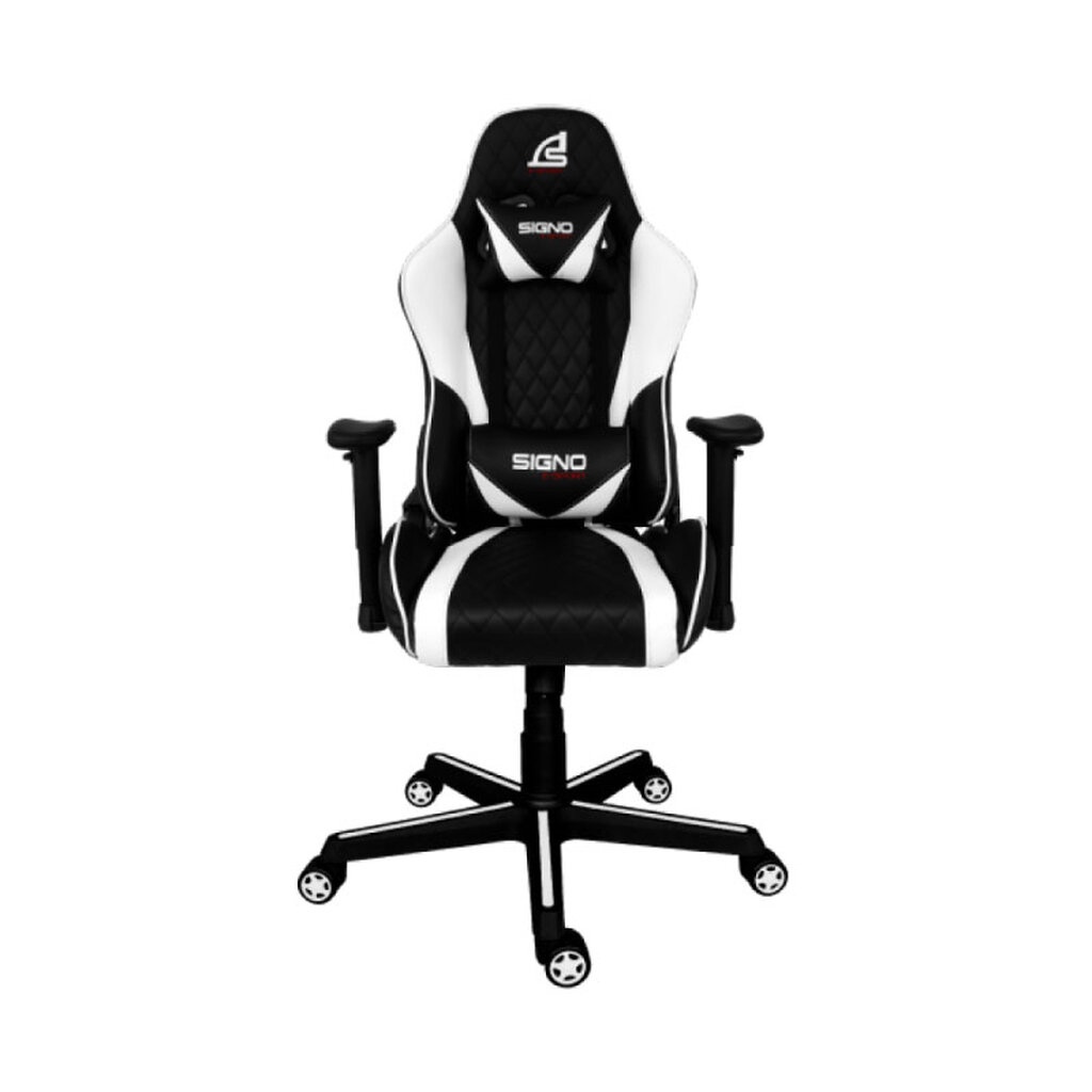 (1110) เก้าอี้เกมมิ่ง Signo Gaming Chair Barocco GC-203 BW BLACK/WHITE รับประกัน 1ปี