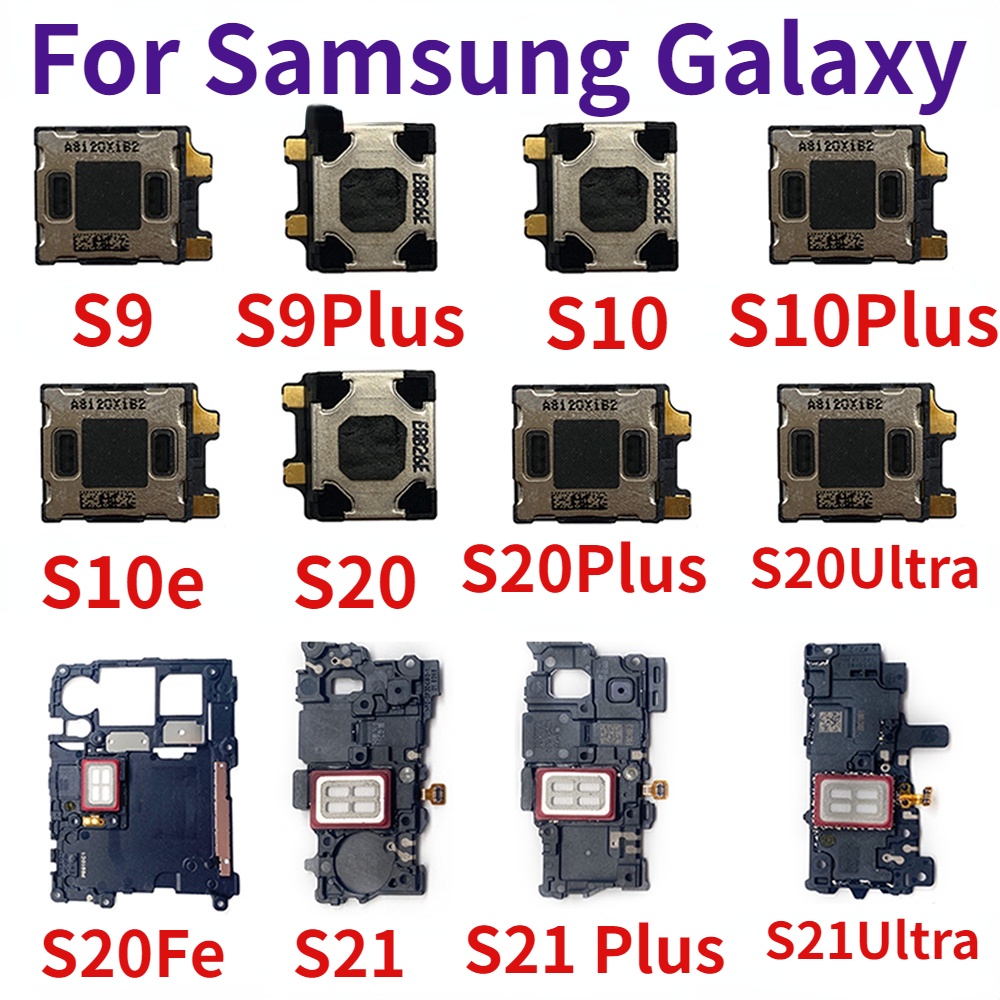 SAMSUNG Original หูฟังลําโพงสําหรับSamsung Galaxy S8 S9 S10 S10e S20 S21 Plus Ultra Fe S7 EDGEหูลําโพงอะไหล่