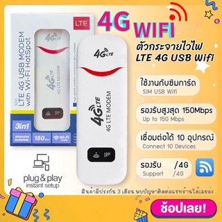 Pocket Wifi Router โมบายไวไฟ เราเตอร์ไร้สาย 150Mbps Mobile Wifi Wireless Router 4G SIM Router พ็อกเก็ตไวไฟ ไวไฟเร้าเตอร์