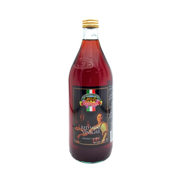 CAMPAGNA Red Wine Vinegar 1L. - คัมปาน่า น้ำส้มสายชูหมักจากไวน์แดง 1ลิตร (EXP.24.11.2028)