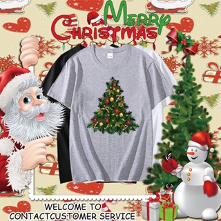 เสื้อผ้าคริสต์มาส เสื้อยืด เสื้อวินเทจผญ เสื้อ Christmas เสื้อวันคริสต์มาส เสื้อยืดวันคริสต์มาส ธรรมดา 471