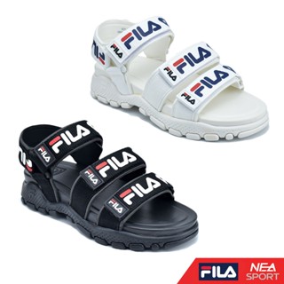 [ลิขสิทธิ์แท้] FILA STUNT SlingBack Sandal รองเท้ารัดส้นกล่อง ผู้หญิง ฟิล่า แท้