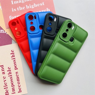 เคสซิลิโคน TPU แบบนิ่ม สีพื้น ดีไซน์แฟชั่น สําหรับ Infinix Hot 20i X665C X665E