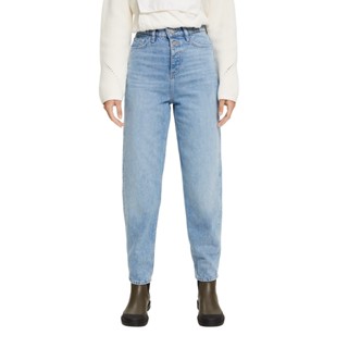 ESPRIT Womens High-rise banana fit jeans
