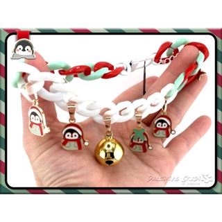 ปลอกคอ • สร้อยคอสุดน่ารักสำหรับน้องหมาและน้องแมว • Christmas Collection • Pet Collars • Large Size