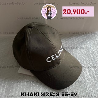 👜: New!! Celine Cap Khaki‼️ก่อนกดสั่งรบกวนทักมาเช็คสต๊อคก่อนนะคะ‼️