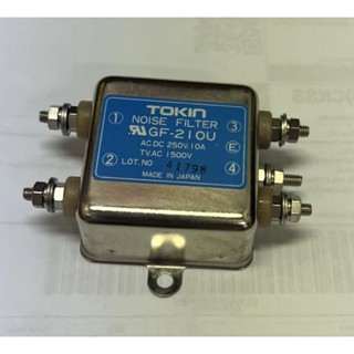 TOKIN NOISE FILTER GF-210UAC DC 250V 10A สินค้าใหม่ในไทยพร้อมส่ง ของแท้แน่นอน