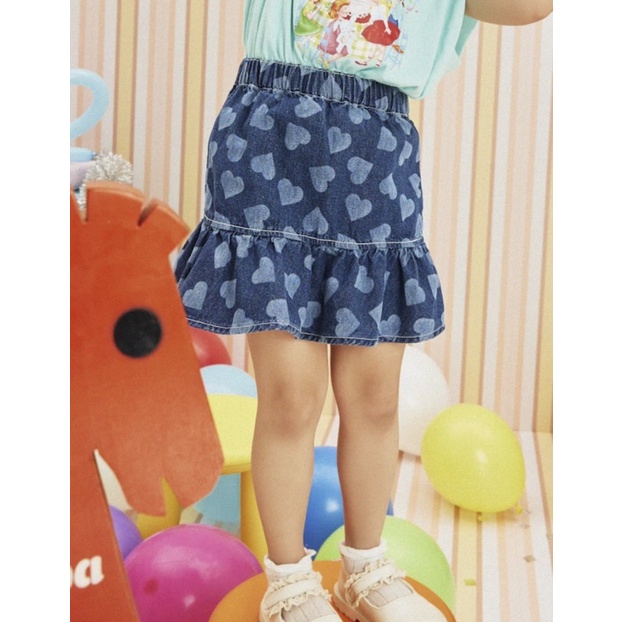 JOLLY DESPIDIDA DENIM SKIRT