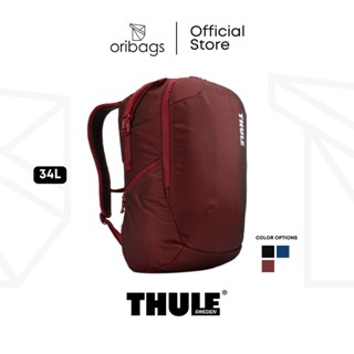 Thule Subterra กระเป๋าเป้เดินทาง 34 ลิตร (รับประกัน 2 ปี) - สีดํา / แร่ธาตุ / สีเหลืองอําพัน