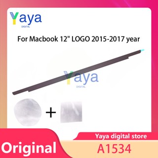 แถบโลโก้กระจกหน้าจอ LCD สีโรสโกลด์ สีเงิน สีเทา สีทอง สําหรับ MacBook 12 นิ้ว A1534