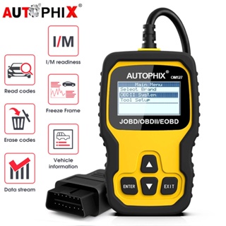 Autophix OM127 OBD2 Scanner JOBD Car Scanner เครื่องสแกนเนอร์อ่านโค้ด สําหรับ For Toyota Honda Nissan ญี่ปุ่น Automotive Diagnostics Tool