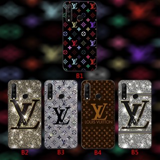 LOUIS VUITTON เคสโทรศัพท์มือถือ ซิลิโคนนิ่ม TPU กันกระแทก ลายหลุยส์วิตตอง สีดํา สําหรับ OPPO A32 A33 A36 A52 A53 A53A A54 A55 A55 A56 A57 A59 A72 A73 A75 A76 A79 A92