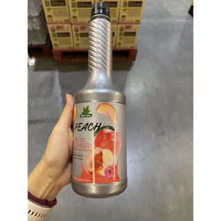 Peach Fruit Based Preparation ( Nature Taste ) 750 Ml. ผลิตภัณฑ์ สมูทตี้ และ แต่งหน้าขนม ( ตรา เนเจอร์เทส )