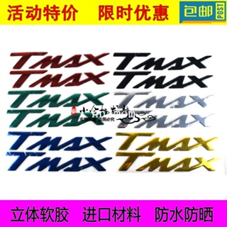 พร้อมส่ง สติกเกอร์ฉลากโลโก้ตัวอักษร สามมิติ กันน้ํา กันแดด สําหรับ Yamaha tmax500 tmax530